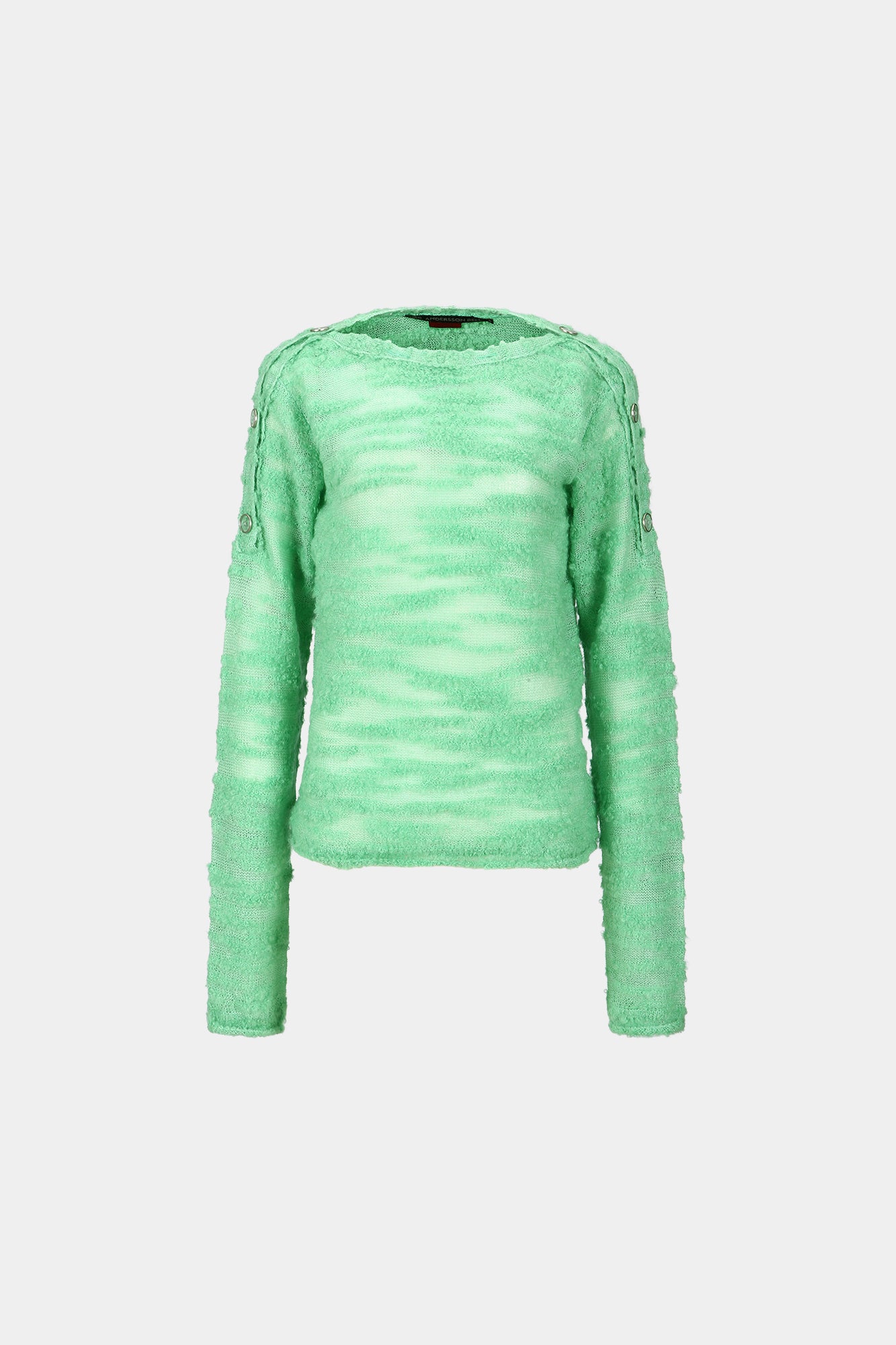 Andersson Bell - Fifi Button Pullover Knit (Pale Jade) product image 7 | TRAB K-Fashion Australia