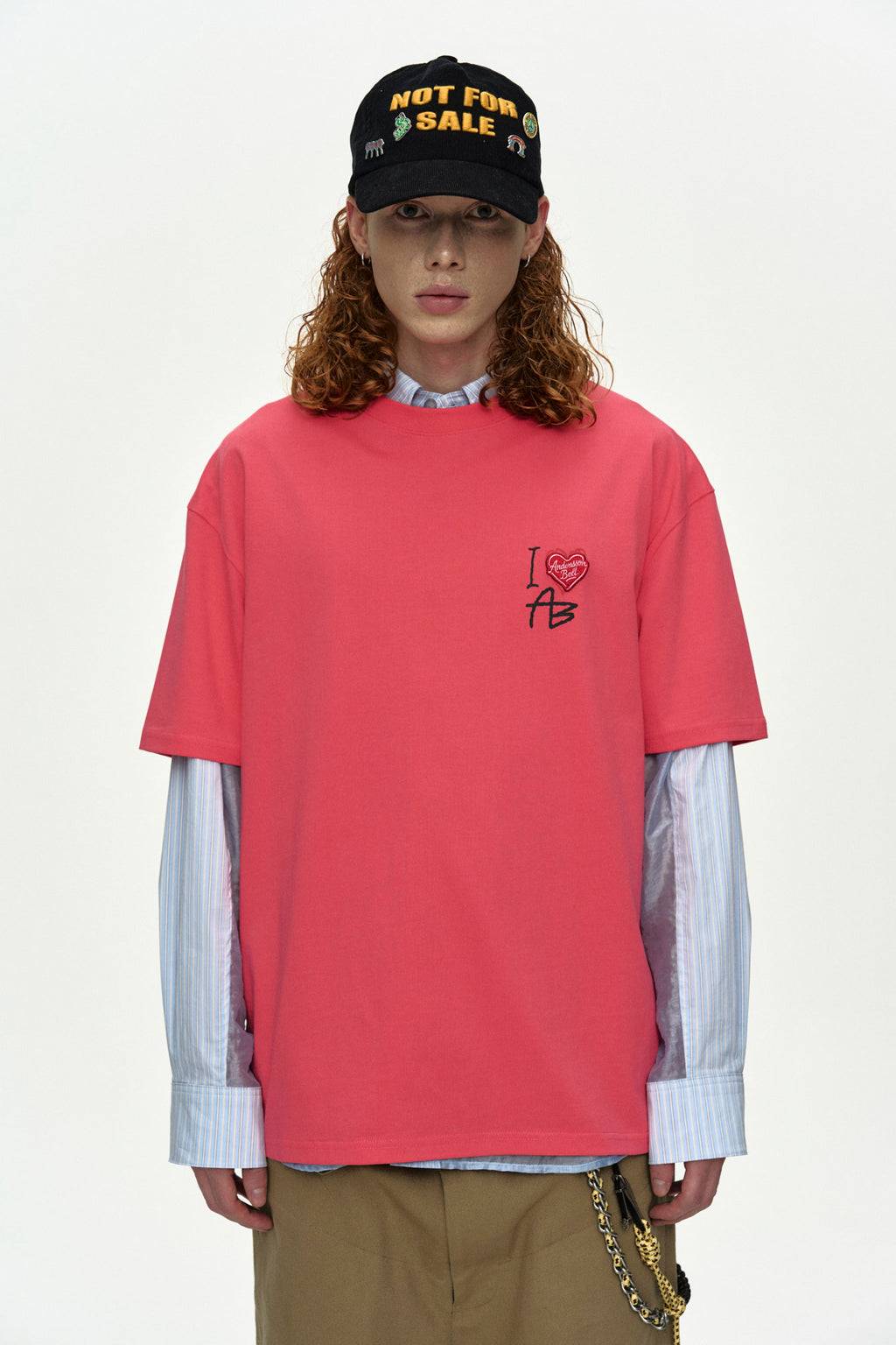 Andersson Bell - Unisex Not For Sale Badge Cap (Black) product image 9 | TRAB K-Fashion Australia