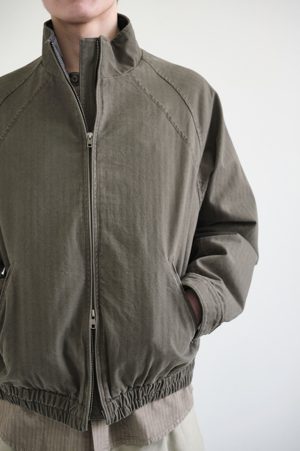 Hatchingroom - Delave Jacket Herringbone (Mud Brown) product image 6 | TRAB K-Fashion Australia