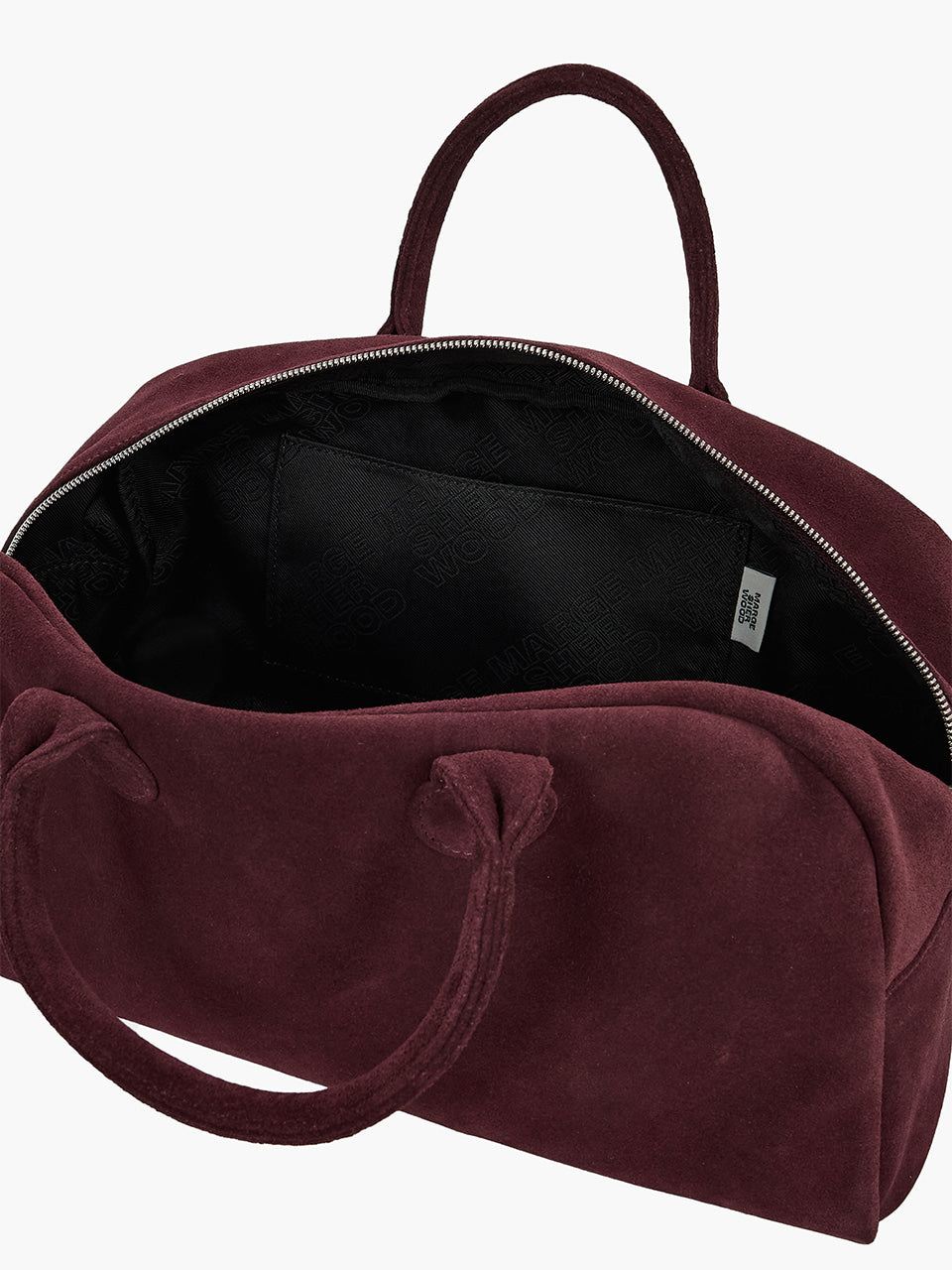 Marge Sherwood - Soft Bowling Large (Wine Suede) product image 9 | TRAB K-Fashion Australia