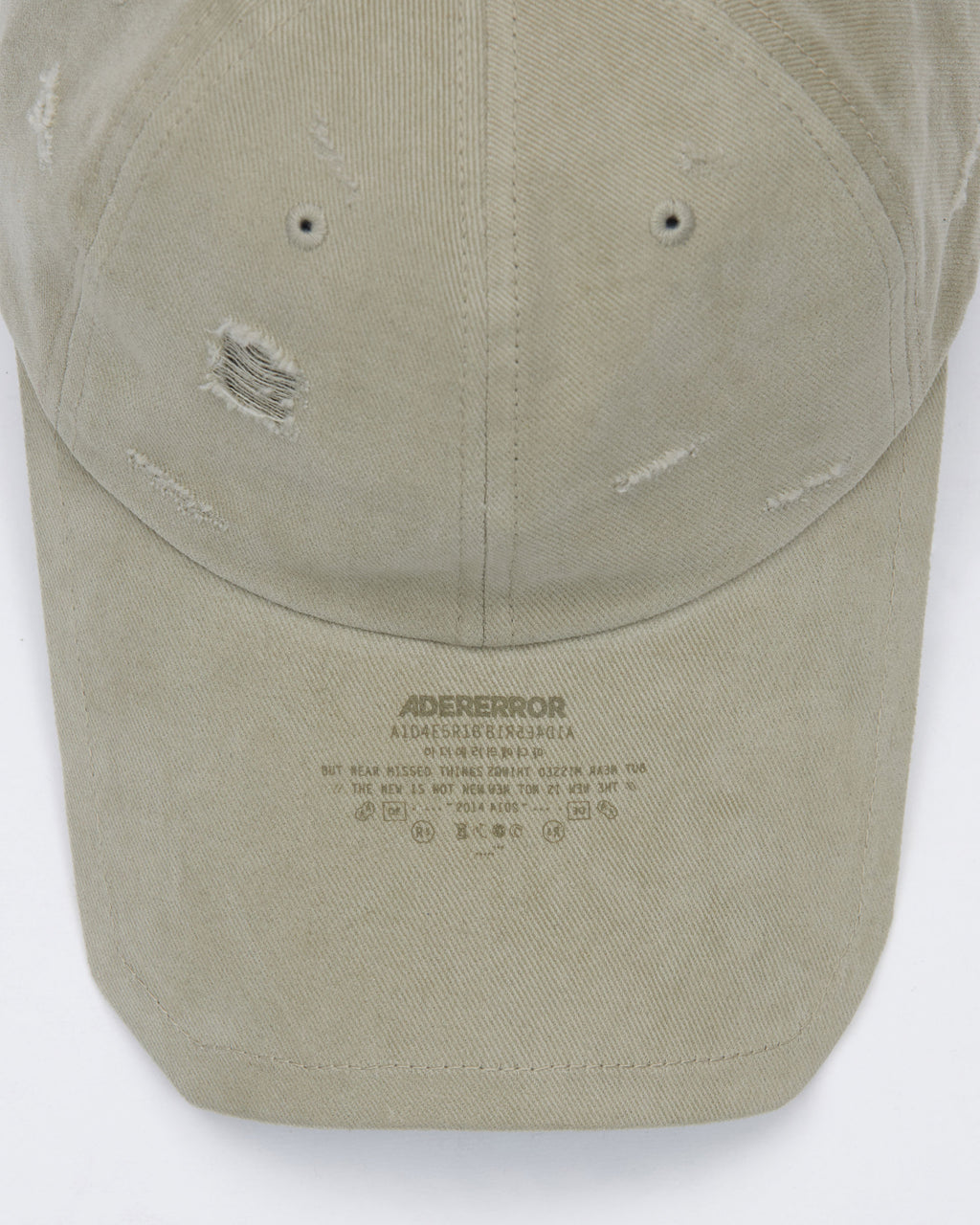 Ader Error - Sore cap (Beige) product image 7 | TRAB K-Fashion Australia