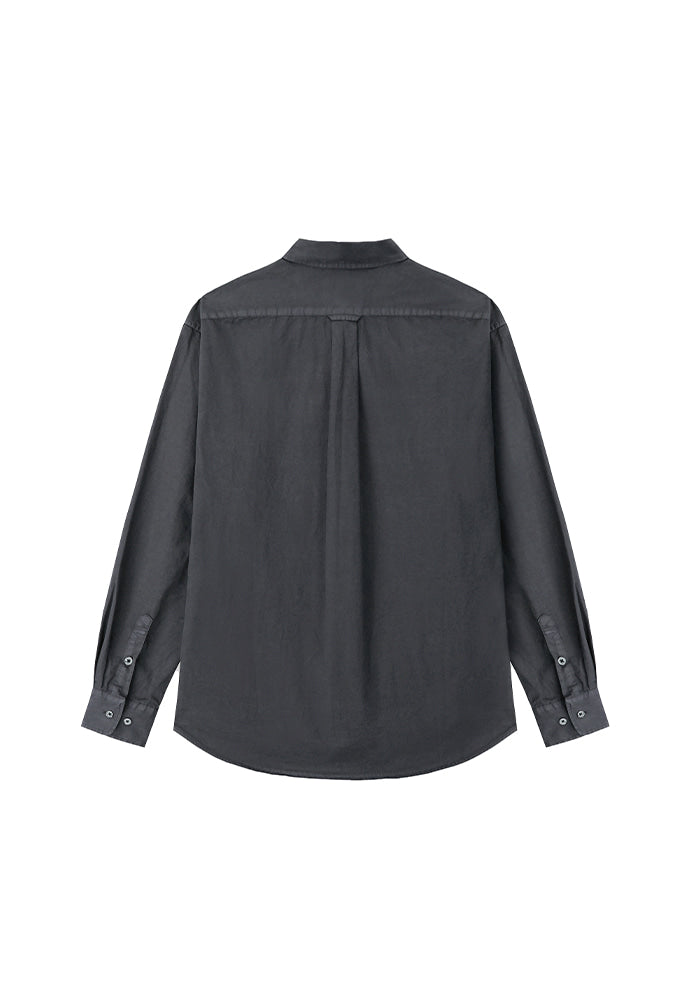Art if acts - Padre Garment-dyed Shirt (Charcoal) product image 8 | TRAB K-Fashion Australia