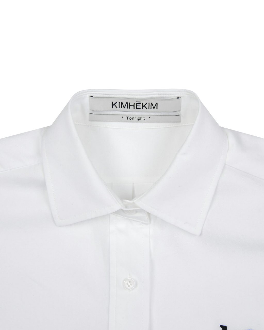 Kimhe Kim - Embroidery Oversized Shirt (White) product image 3 | TRAB K-Fashion Australia