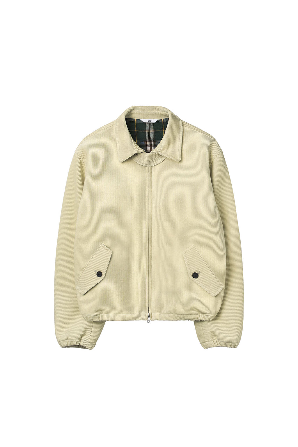 STU - Strap Corduroy Jacket (Ivory) product image 16 | TRAB K-Fashion Australia
