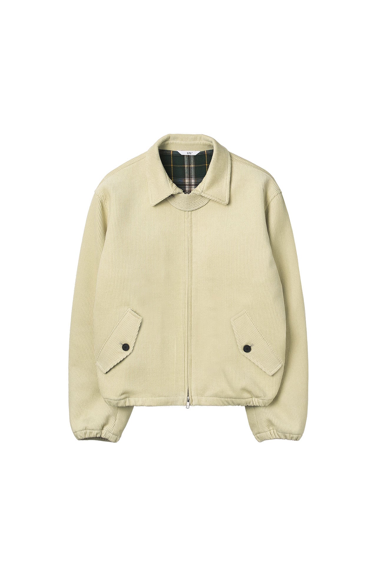 STU - Strap Corduroy Jacket (Ivory) product image 16 | TRAB K-Fashion Australia