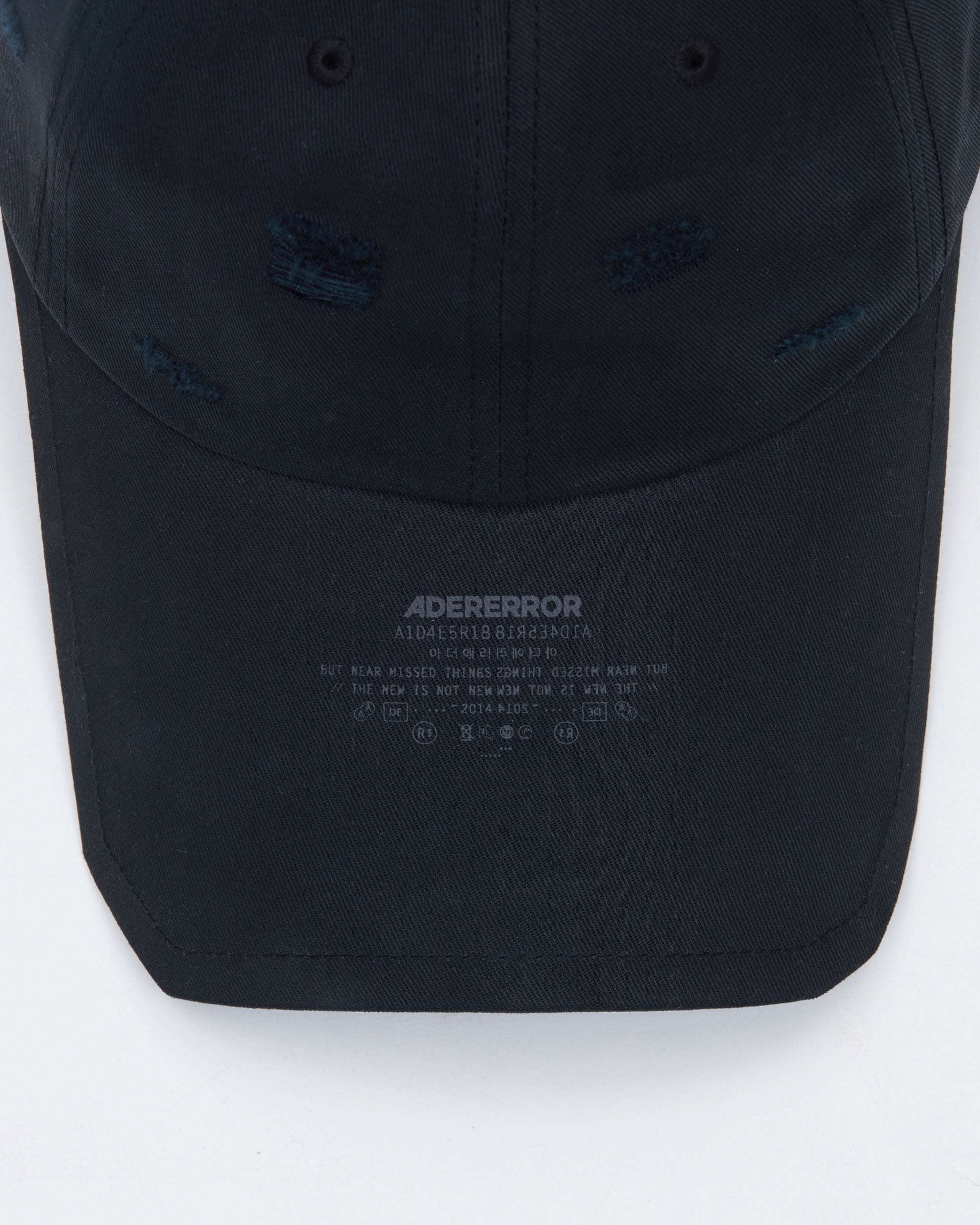 Ader Error - Sore cap (Noir) product image 7 | TRAB K-Fashion Australia
