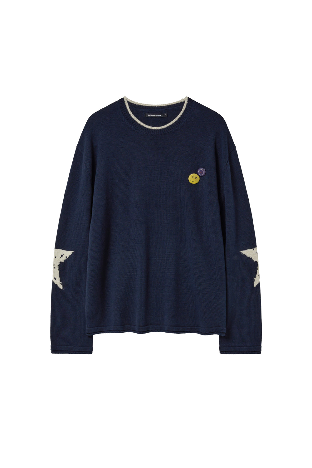 Hatchingroom - Stars Knit Dark (Navy) product image 1 | TRAB K-Fashion Australia