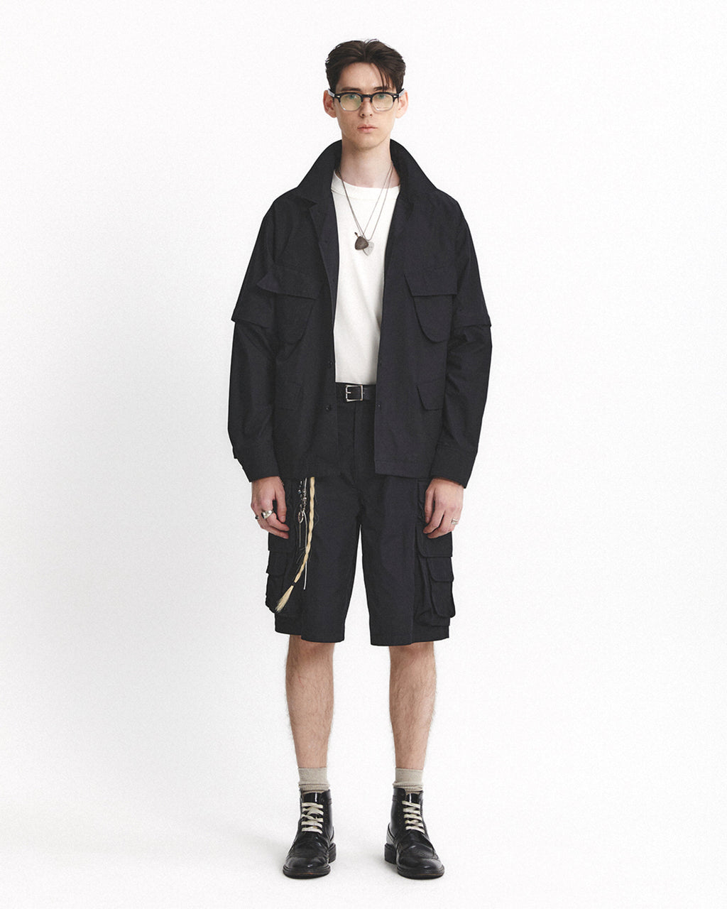 Eastlogue - J.g Combat Shirts (Black) product image 1 | TRAB K-Fashion Australia