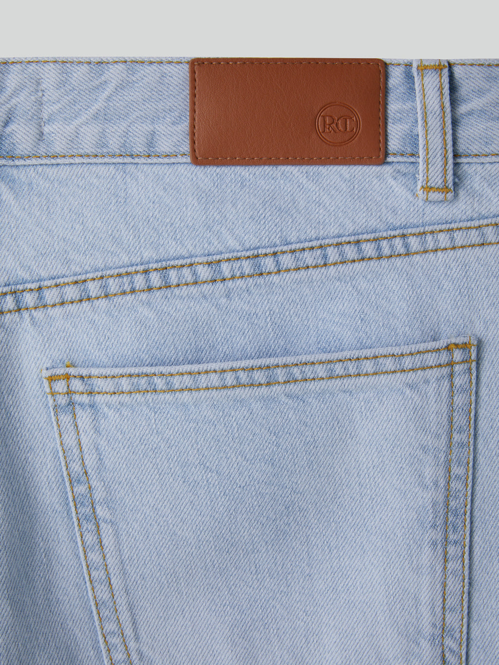 Recto - Light Washed Flare Denim (Ice Blue) product image 6 | TRAB K-Fashion Australia
