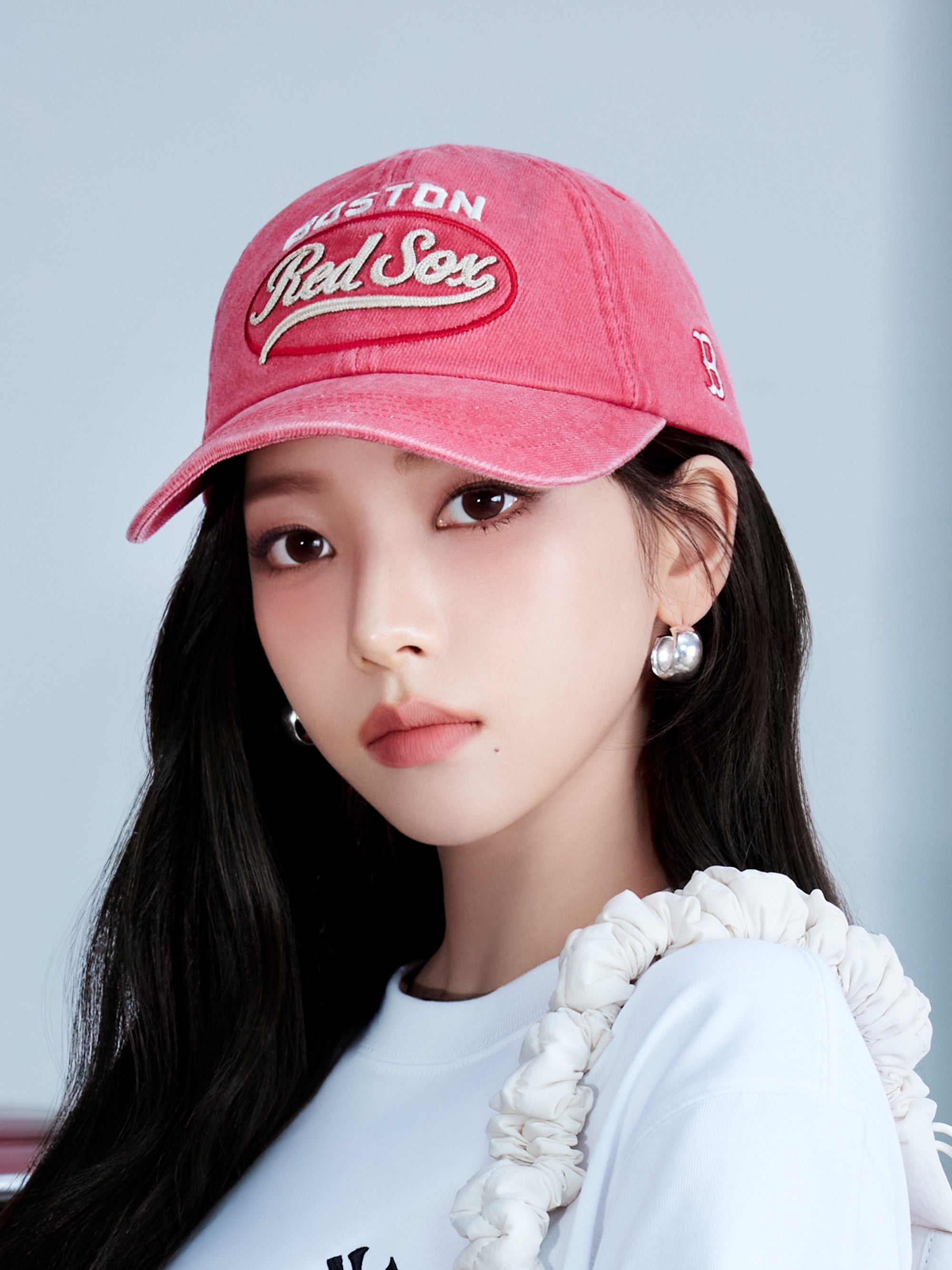 MLB Korea - MLB Varsity Vintage Cultive Stitching Unstructured Ball Cap Boston Red Sox (Red) product image 1 | TRAB K-Fashion Australia