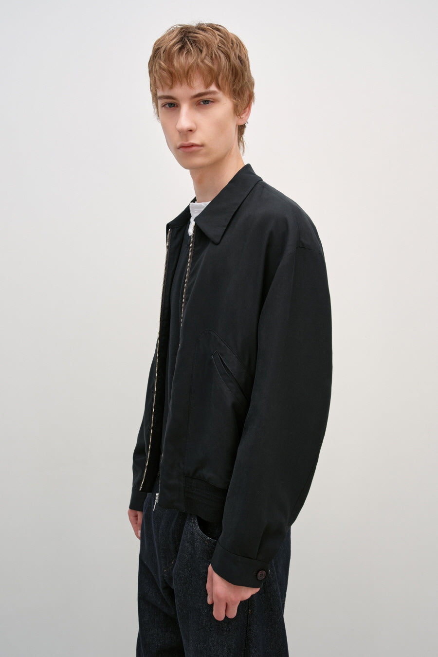 Insilence - Tencel Blouson (Black) product image 6 | TRAB K-Fashion Australia