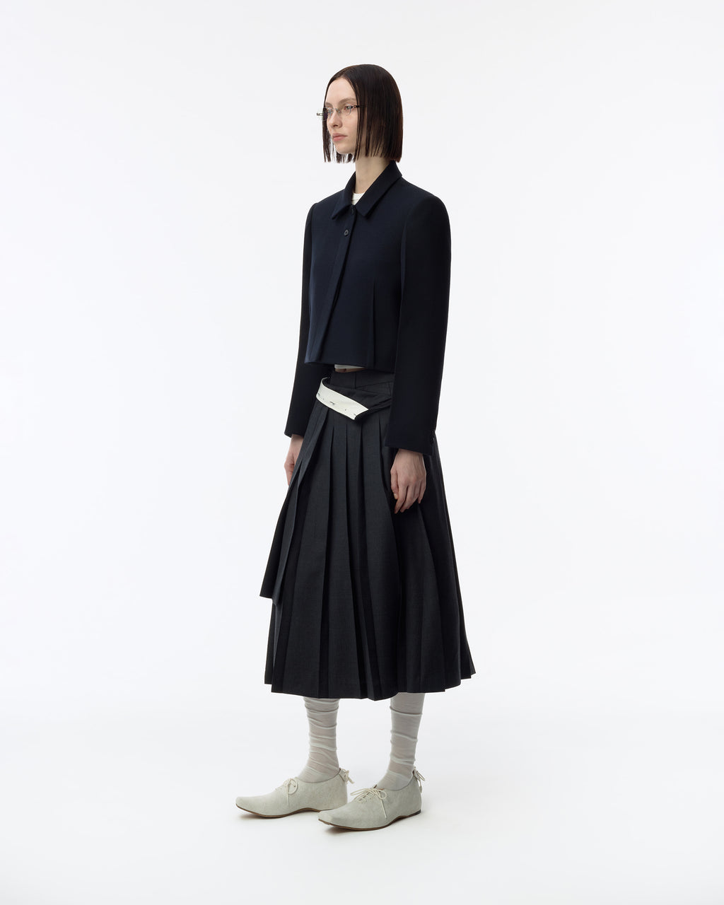 Ader Error - Sig; BK Tag jacket 03 (Navy) product image 2 | TRAB K-Fashion Australia