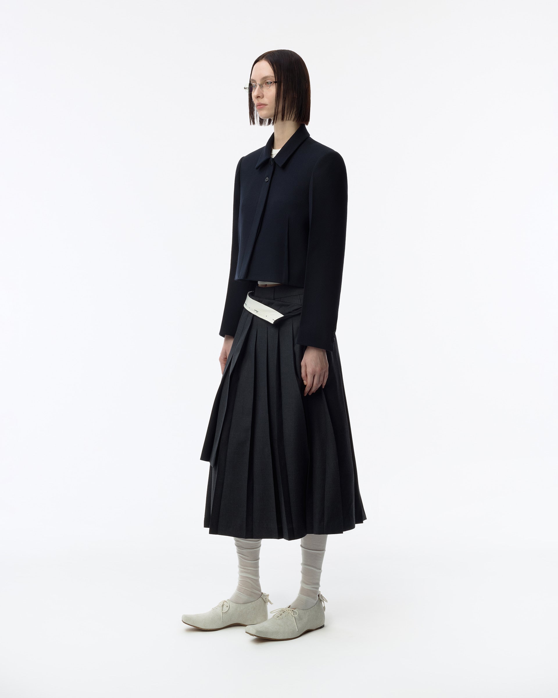 Ader Error - Sig; BK Tag jacket 03 (Navy) product image 2 | TRAB K-Fashion Australia