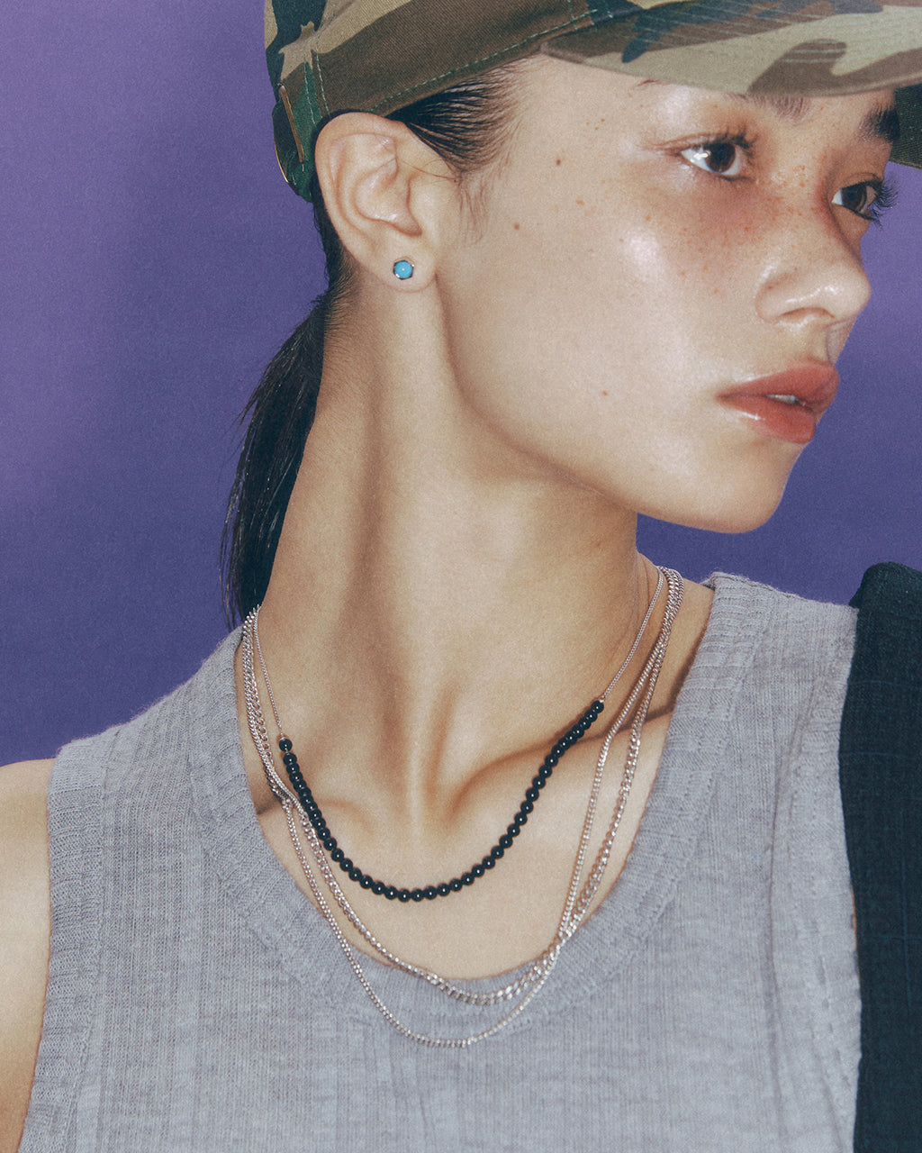 Numbering - Beads Chain Necklace #7822 product image 2 | TRAB K-Fashion Australia
