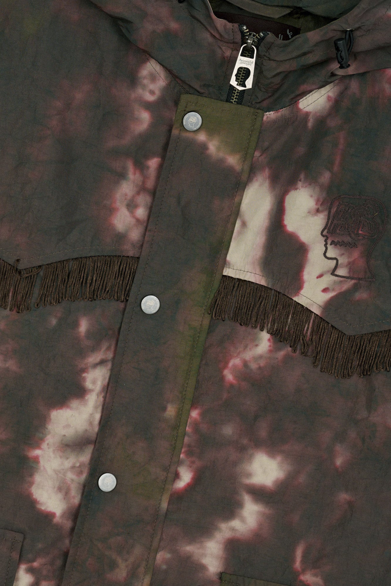 Andersson Bell - Andersson Bell X Brain Dead Tie-Dyed Hooded Jumper (Brown) product image 12 | TRAB K-Fashion Australia