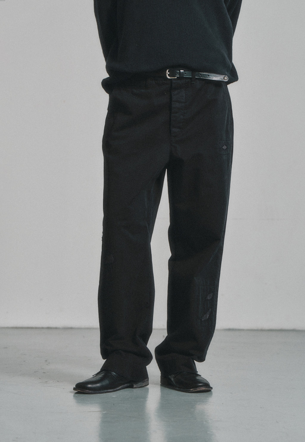 Art if acts - Sashiko Chino Pants (Black) product image 4 | TRAB K-Fashion Australia