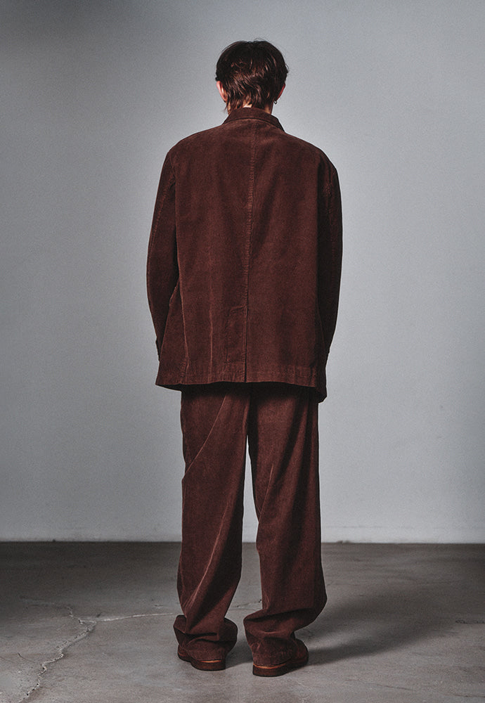 Art if acts - Garment Washed 3 Button Corduroy Blazer (Vintage Brown) product image 3 | TRAB K-Fashion Australia