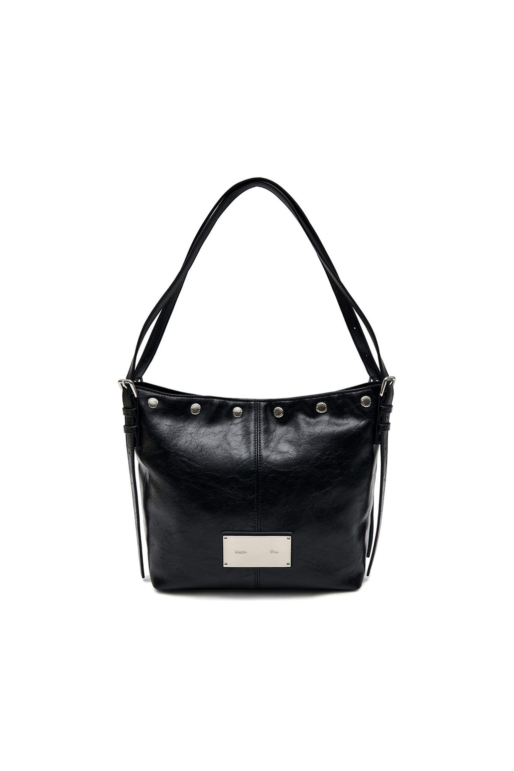 Matin Kim - Matin Stud Point Small Shoulder Bag (Black) product image 1 | TRAB K-Fashion Australia