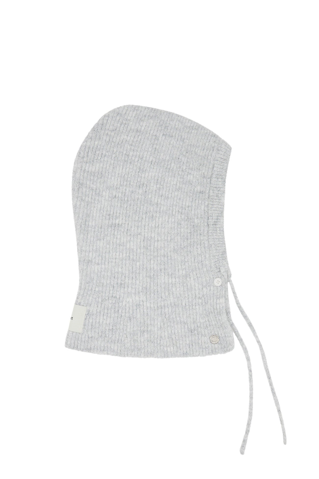 Deinet - Hairy Wool Balaclava (Melange Grey) product image 2 | TRAB K-Fashion Australia