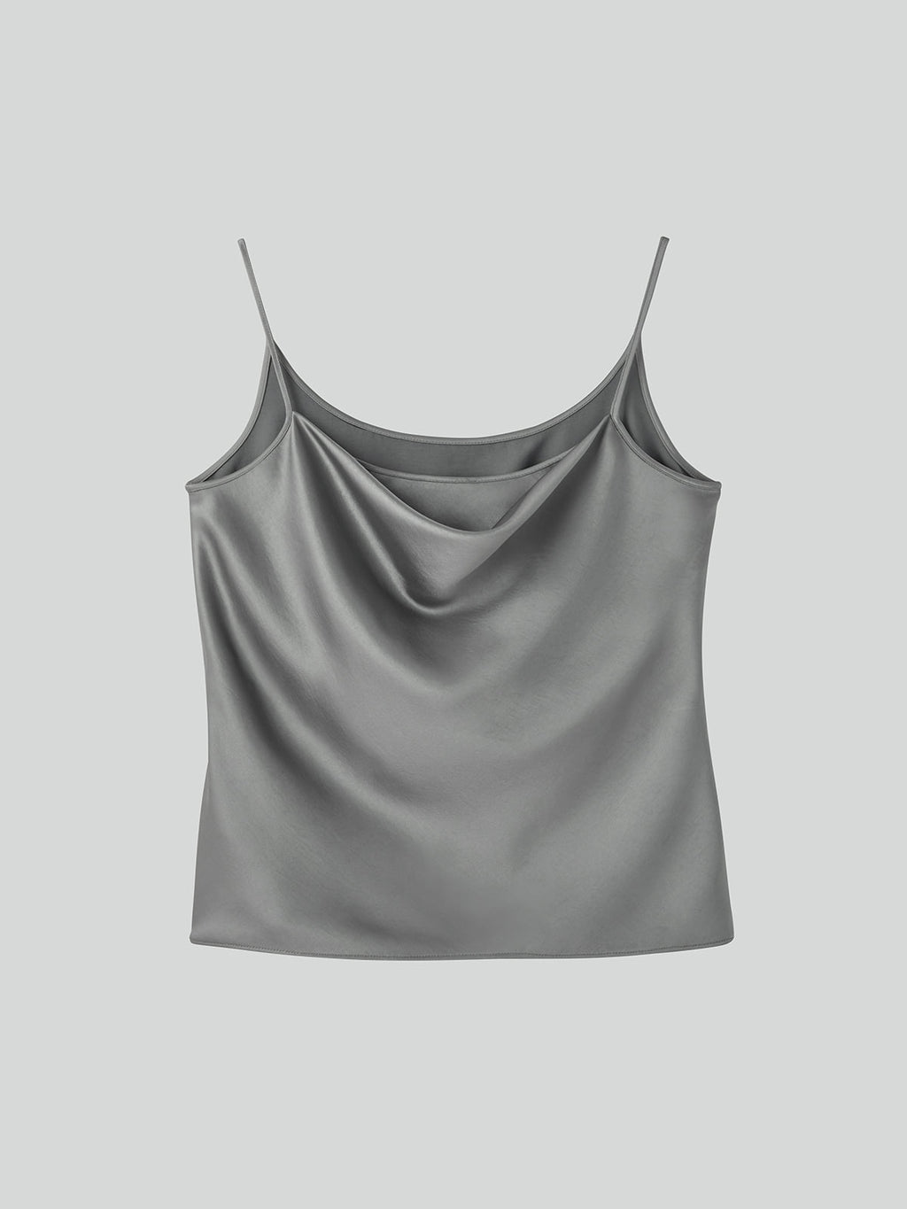 Recto - Back Drape Camisole Top (Stone Grey) product image 6 | TRAB K-Fashion Australia