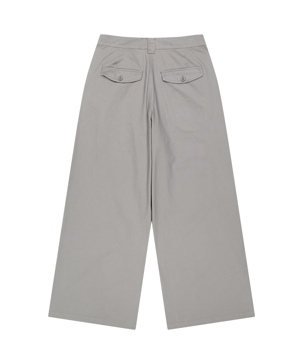 Coyseio - Washed Button Tab Pants (Grey) product image 9 | TRAB K-Fashion Australia