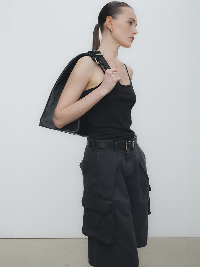 Tonywack - Garment-Dyed Cotton Cargo Shorts (Carbon) product image 2 | TRAB K-Fashion Australia