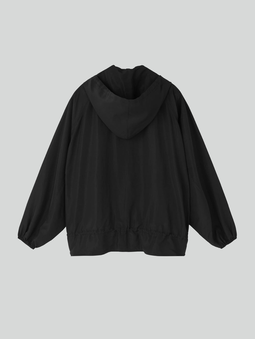 Recto - Silk Blend Technical Hoodie Jumper (Black) product image 11 | TRAB K-Fashion Australia