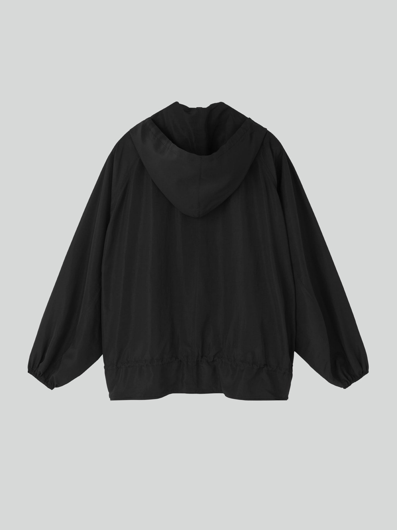 Recto - Silk Blend Technical Hoodie Jumper (Black) product image 11 | TRAB K-Fashion Australia