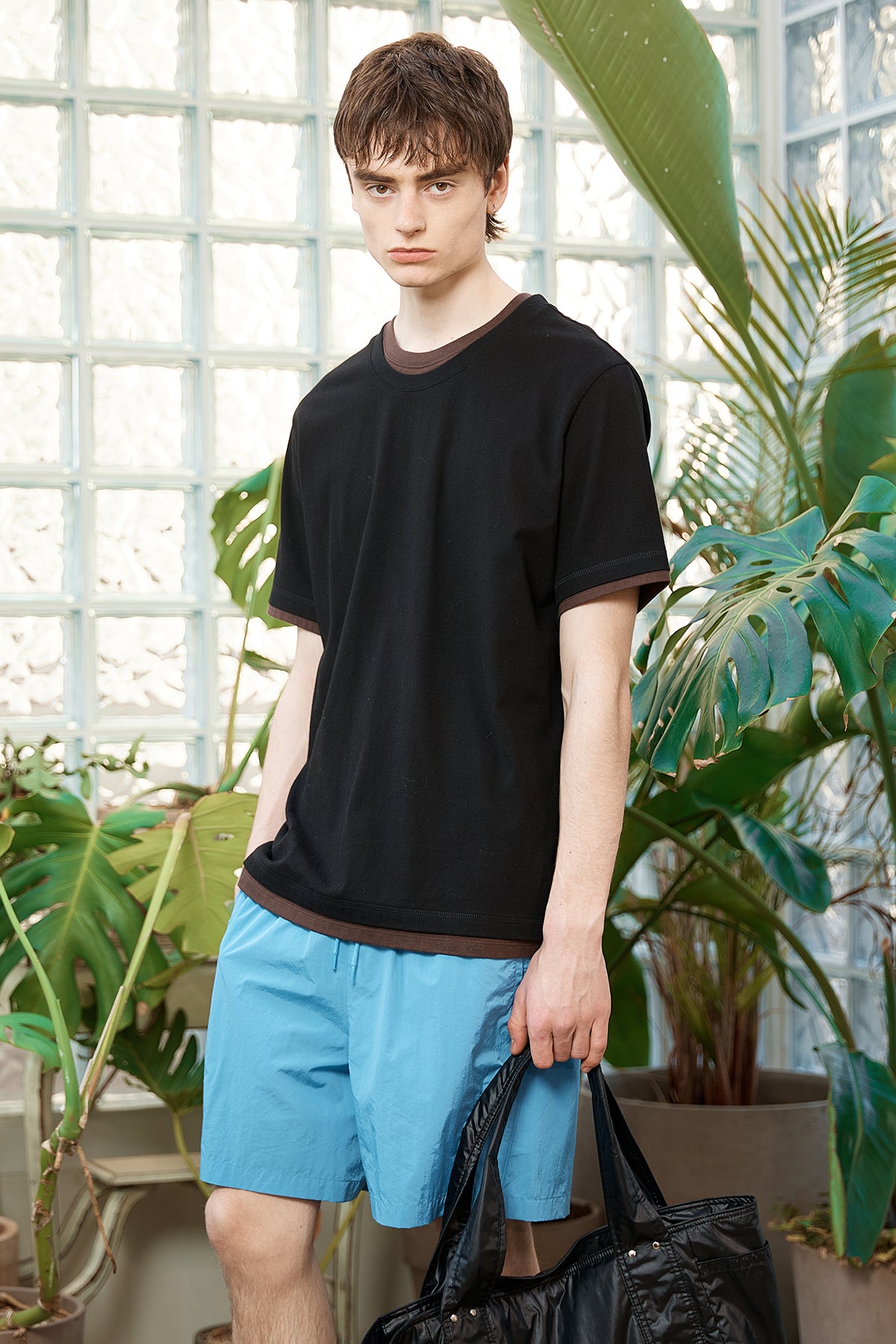 Matin Kim - Mesh Nylon Shorts (Light Blue) product image 13 | TRAB K-Fashion Australia