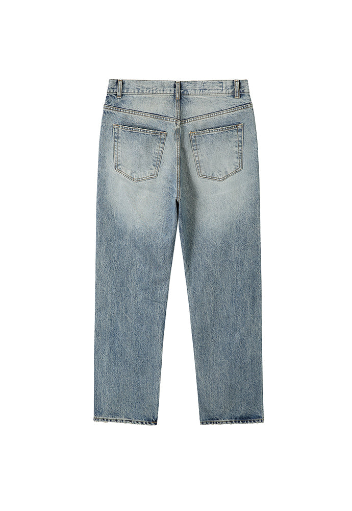 Art if acts - Regular 5P Denim Pants (Used Light Blue) product image 6 | TRAB K-Fashion Australia