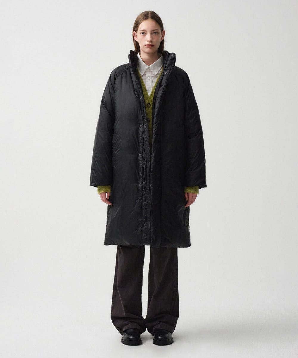Marithe & Francois Girbaud - Long Duck Down Jumper (Black) product image 1 | TRAB K-Fashion Australia