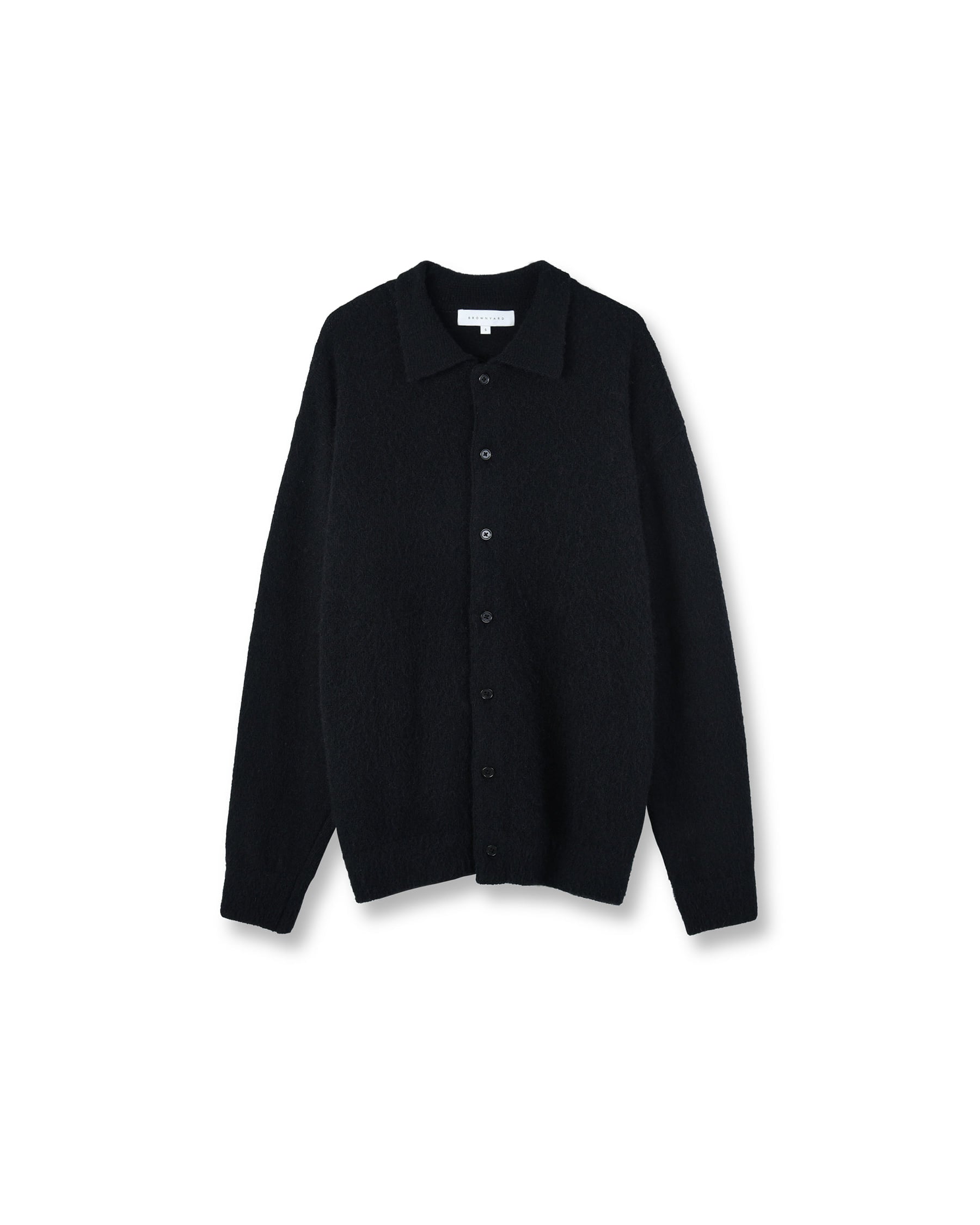 Brownyard - Alpaca Collar Cardigan (Black) product image 5 | TRAB K-Fashion Australia