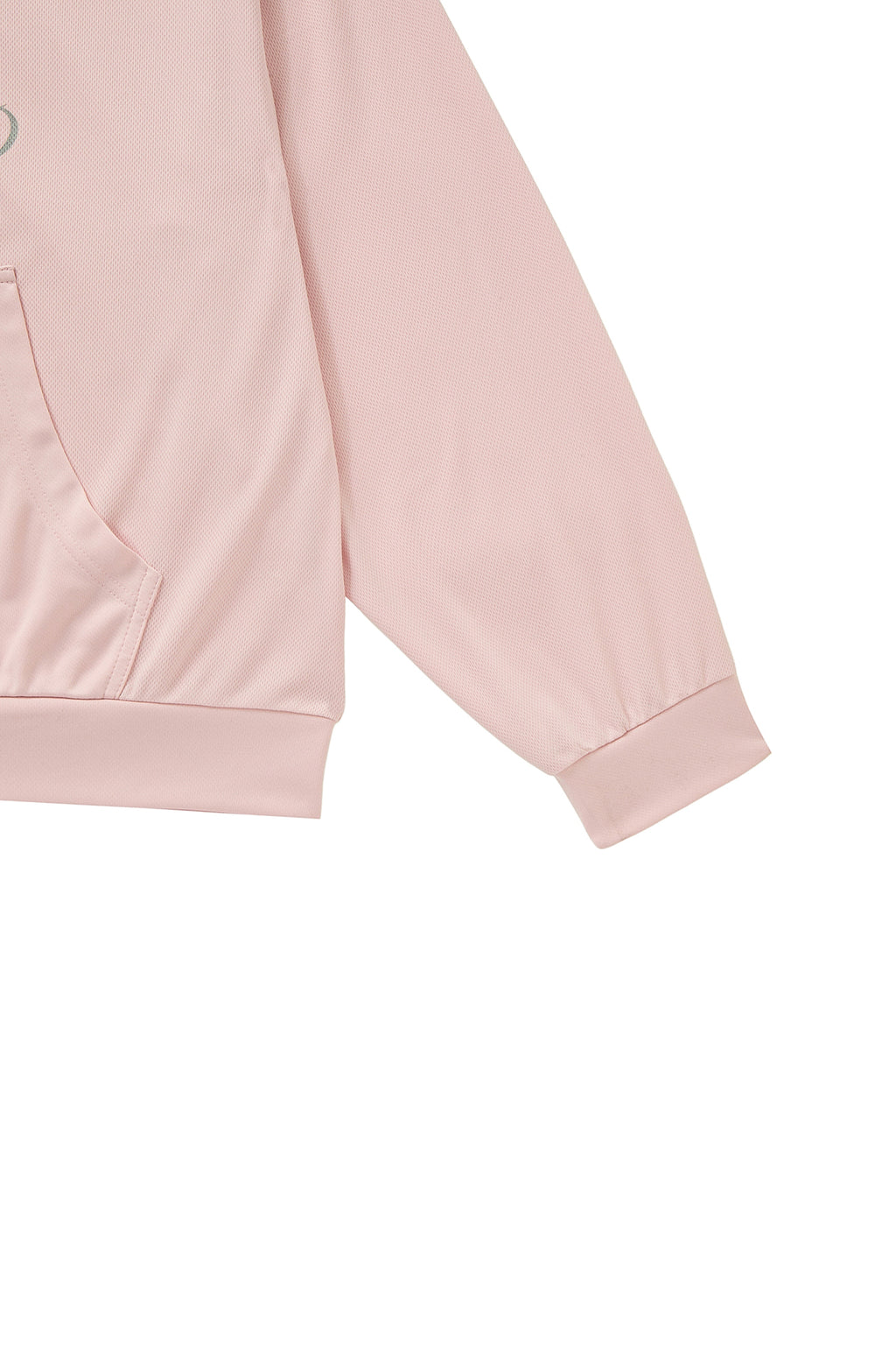Deinet - Cool Mesh Hooded Zip Up (Light Pink) product image 5 | TRAB K-Fashion Australia