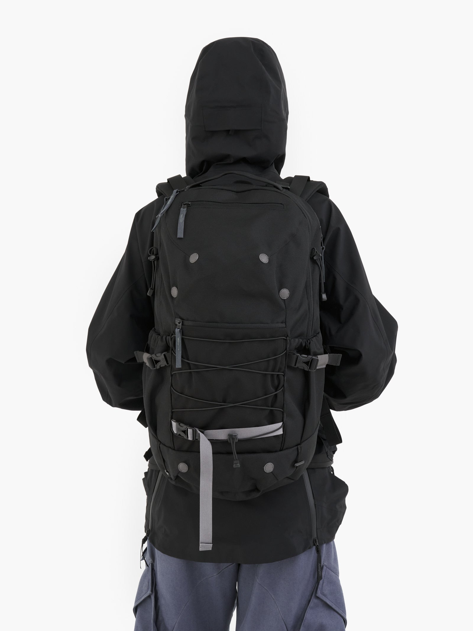 Jiyong Kim - Mountain Backpack (Black) product image 4 | TRAB K-Fashion Australia