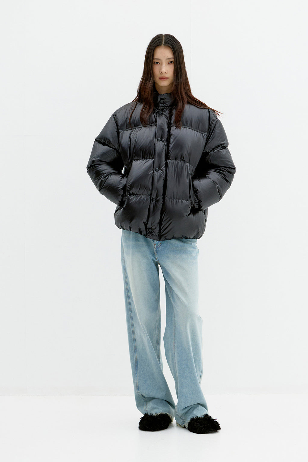 Coor - Lucent Oversized Puffer (Black) product image 2 | TRAB K-Fashion Australia