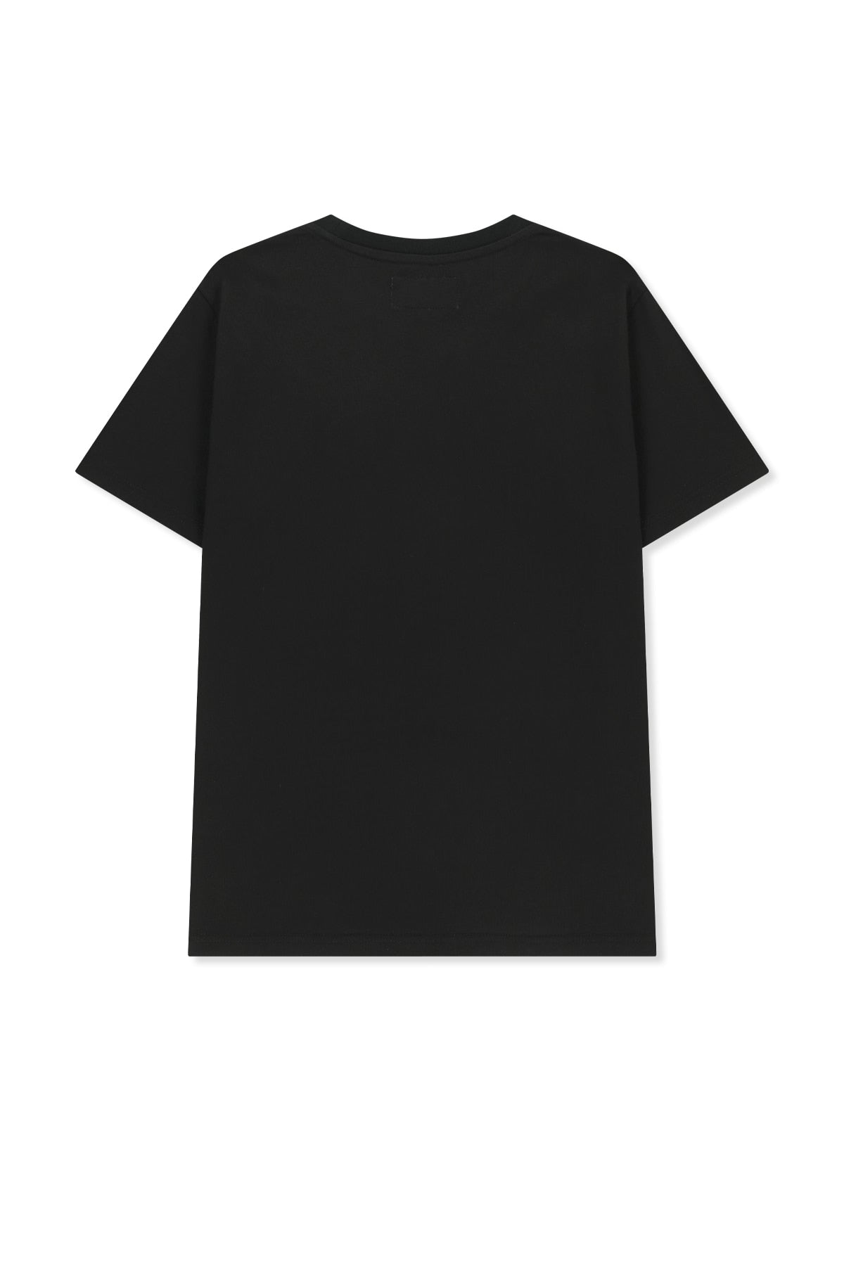 Matin Kim - Applique Felt Logo Top (Black) product image 2 | TRAB K-Fashion Australia