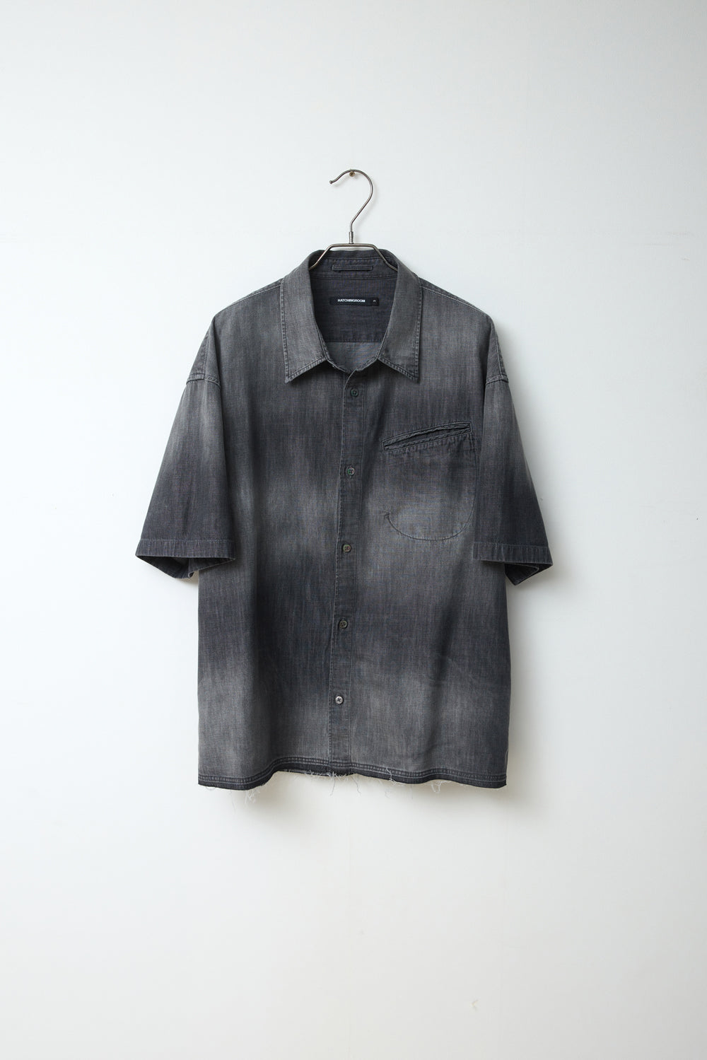 Hatchingroom - Over Shirt Denim (Grey) product image 1 | TRAB K-Fashion Australia