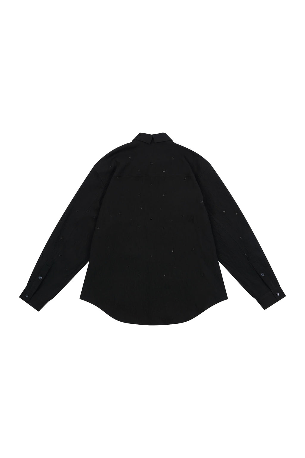 Stu - Crystal Stripe Shirt (Black) product image 17 | TRAB K-Fashion Australia
