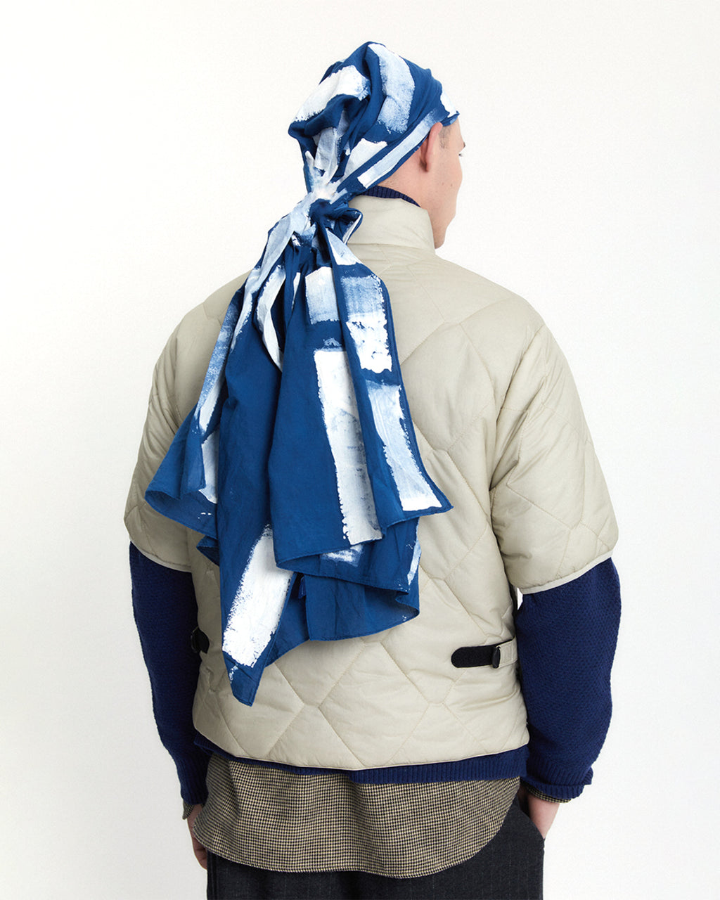 Eastlogue - Quilted Anorak Jumper (Cream Quilting) product image 3 | TRAB K-Fashion Australia
