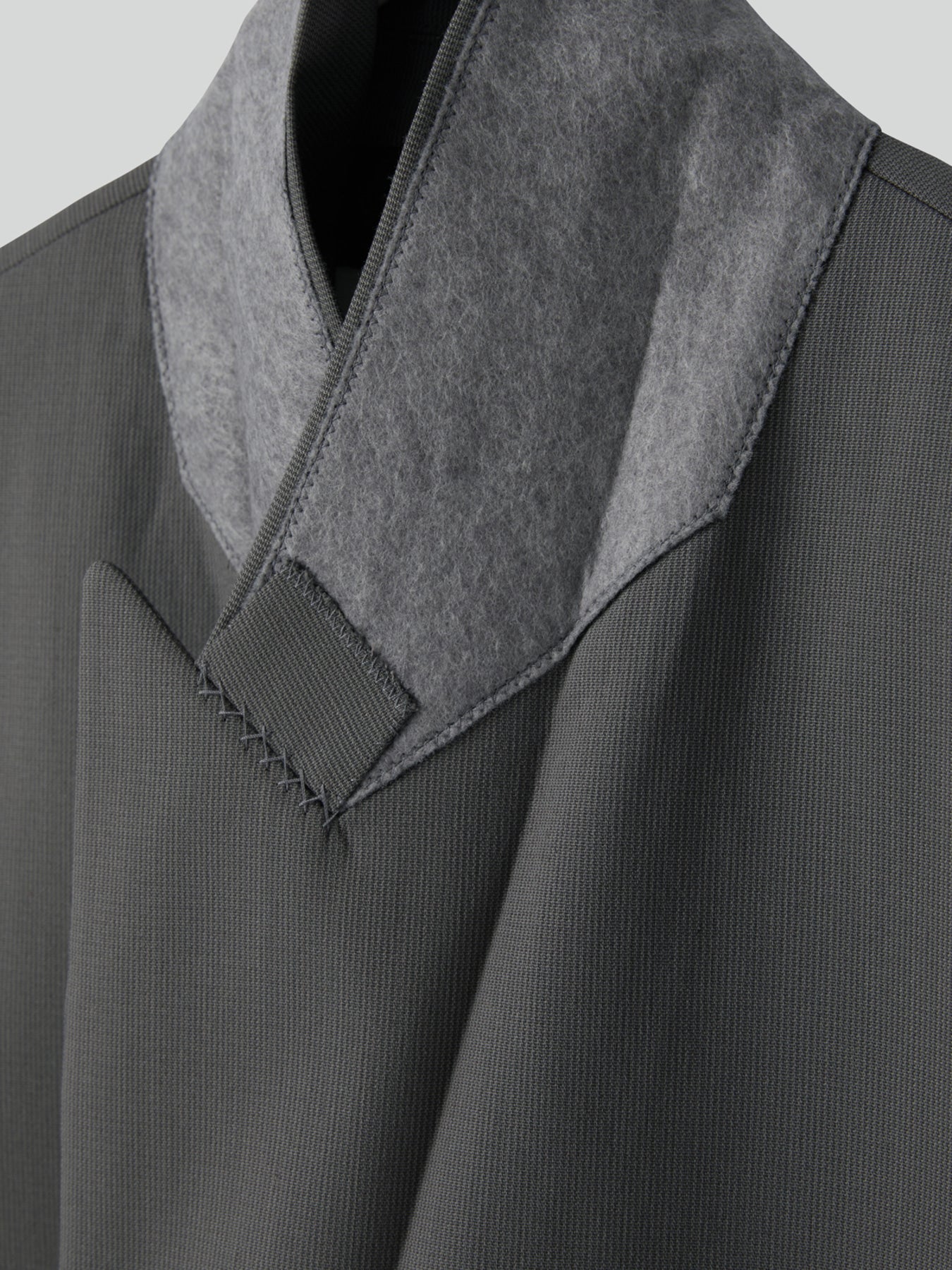 Recto - Tailored Suit Jacket (Midnight Grey) product image 12 | TRAB K-Fashion Australia