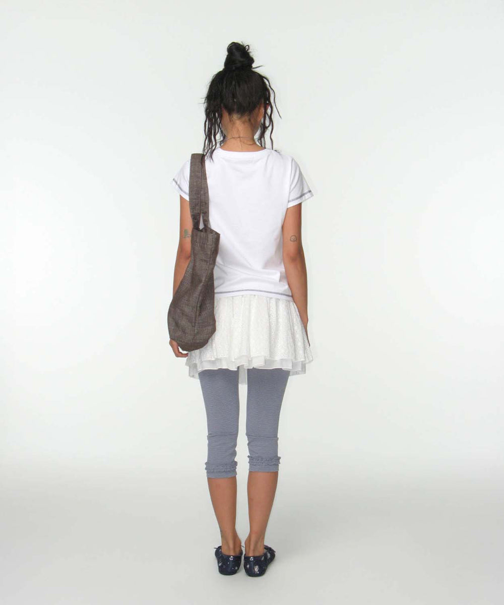 Coyseio - Reversible Check Denim Bag (Brown) product image 10 | TRAB K-Fashion Australia
