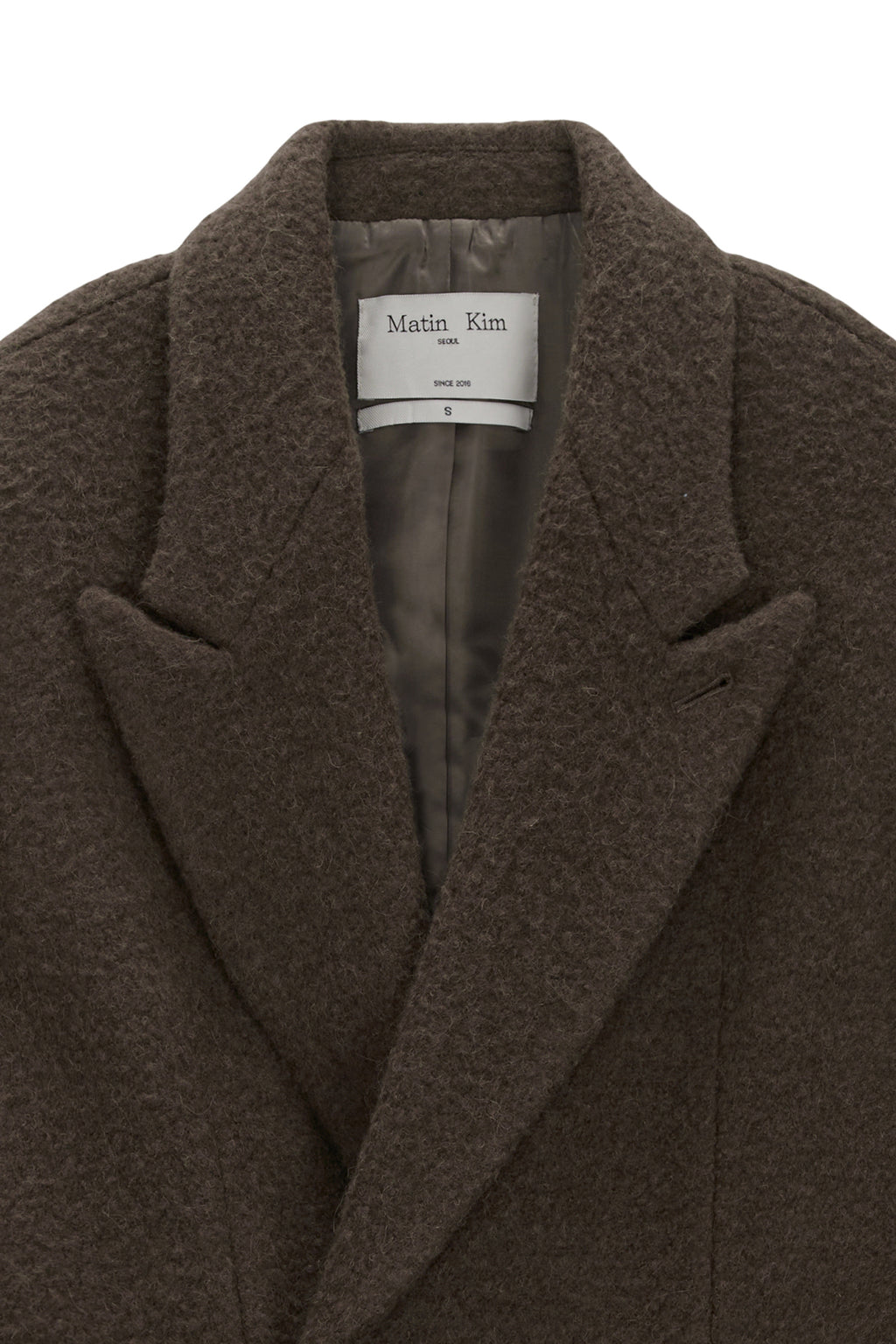 Matin Kim - Two Button Pocket Wool Jacket (Khaki Brown) product image 3 | TRAB K-Fashion Australia