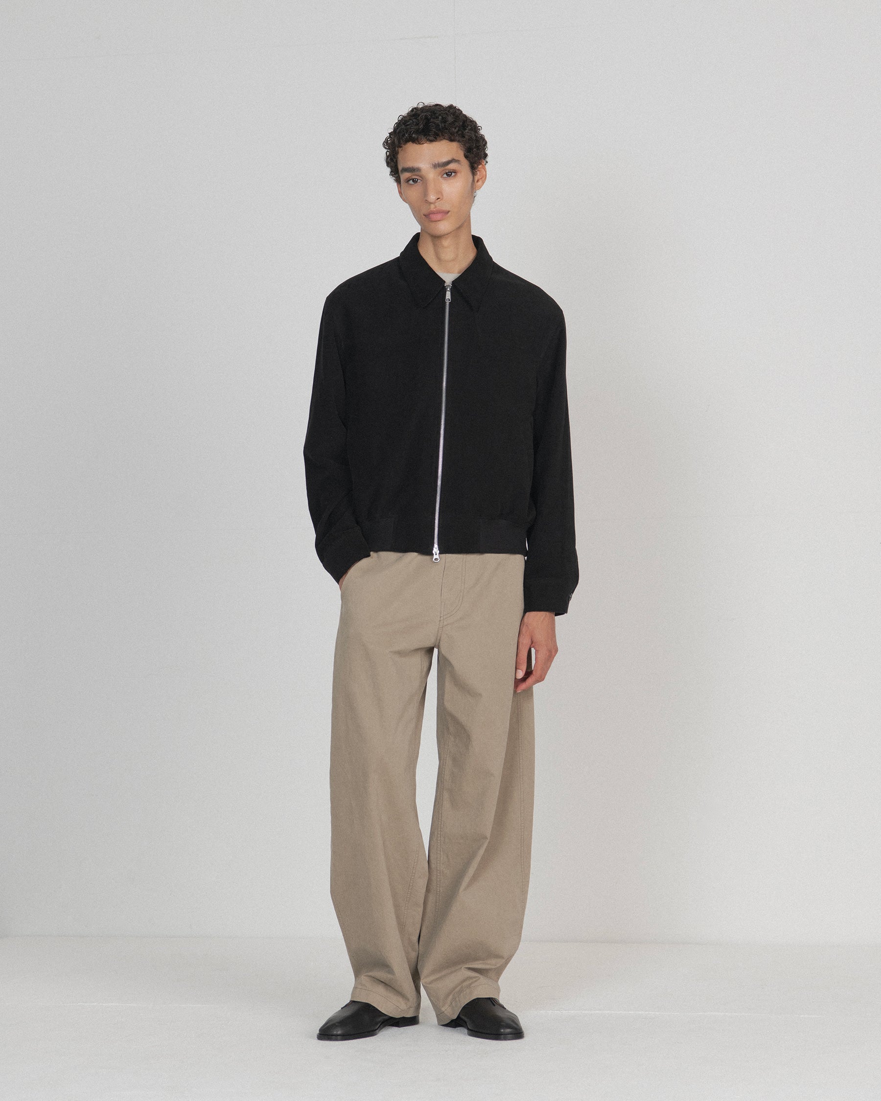 Brownyard - Moleskin Blouson (Black) product image 1 | TRAB K-Fashion Australia