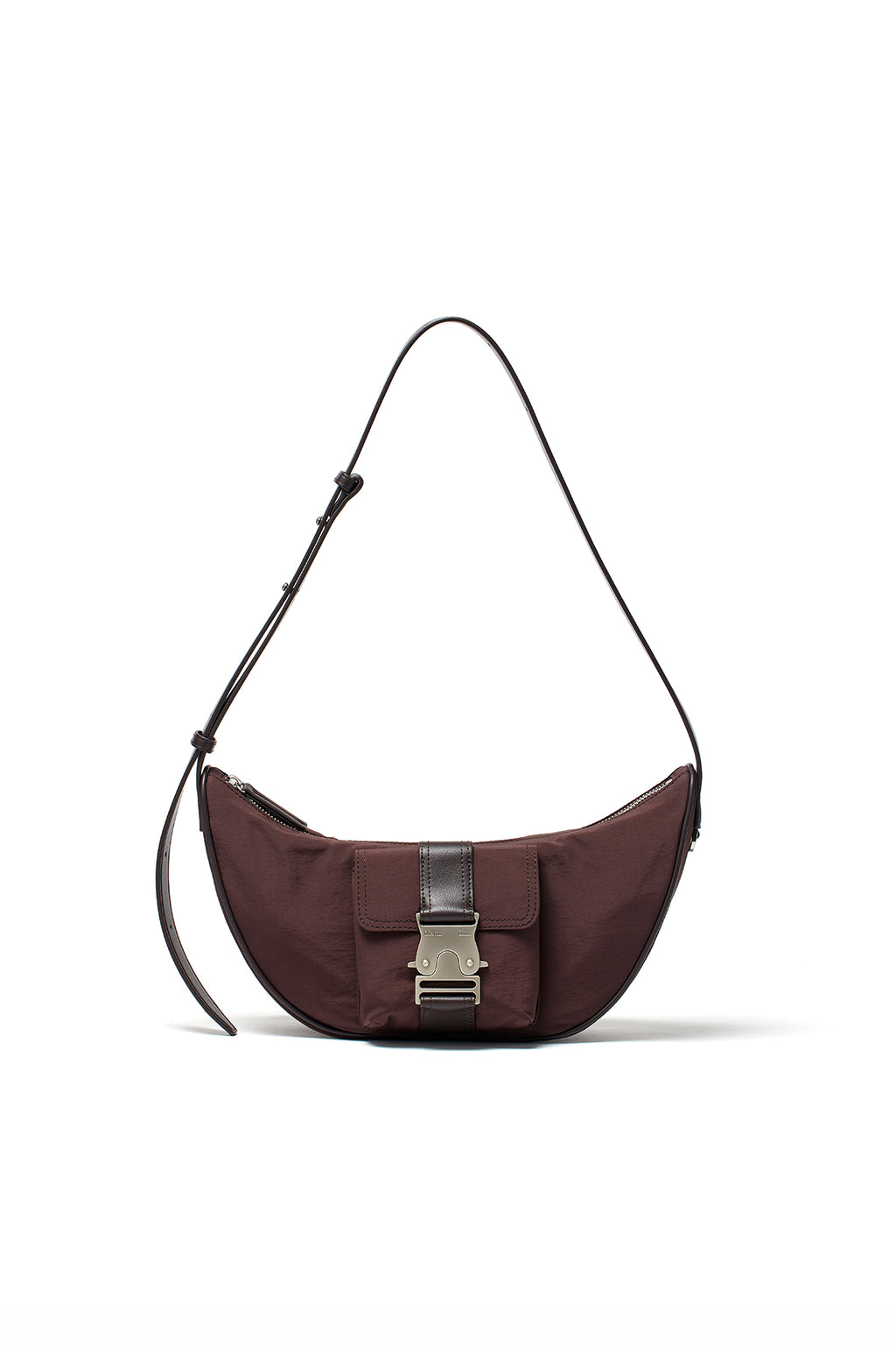 Matin Kim - Buckle Hobo Bag (Brown) product image 1 | TRAB K-Fashion Australia