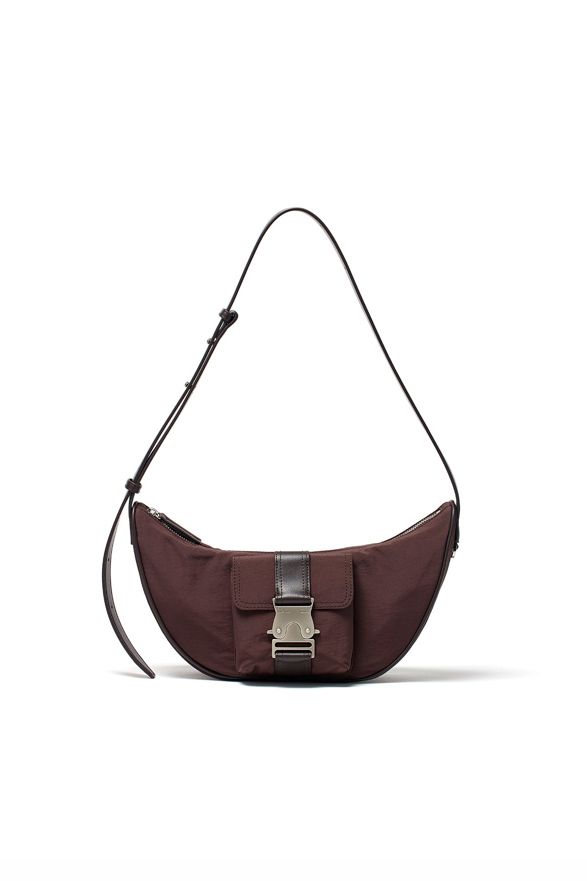 Matin Kim - Buckle Hobo Bag (Brown) product image 1 | TRAB K-Fashion Australia