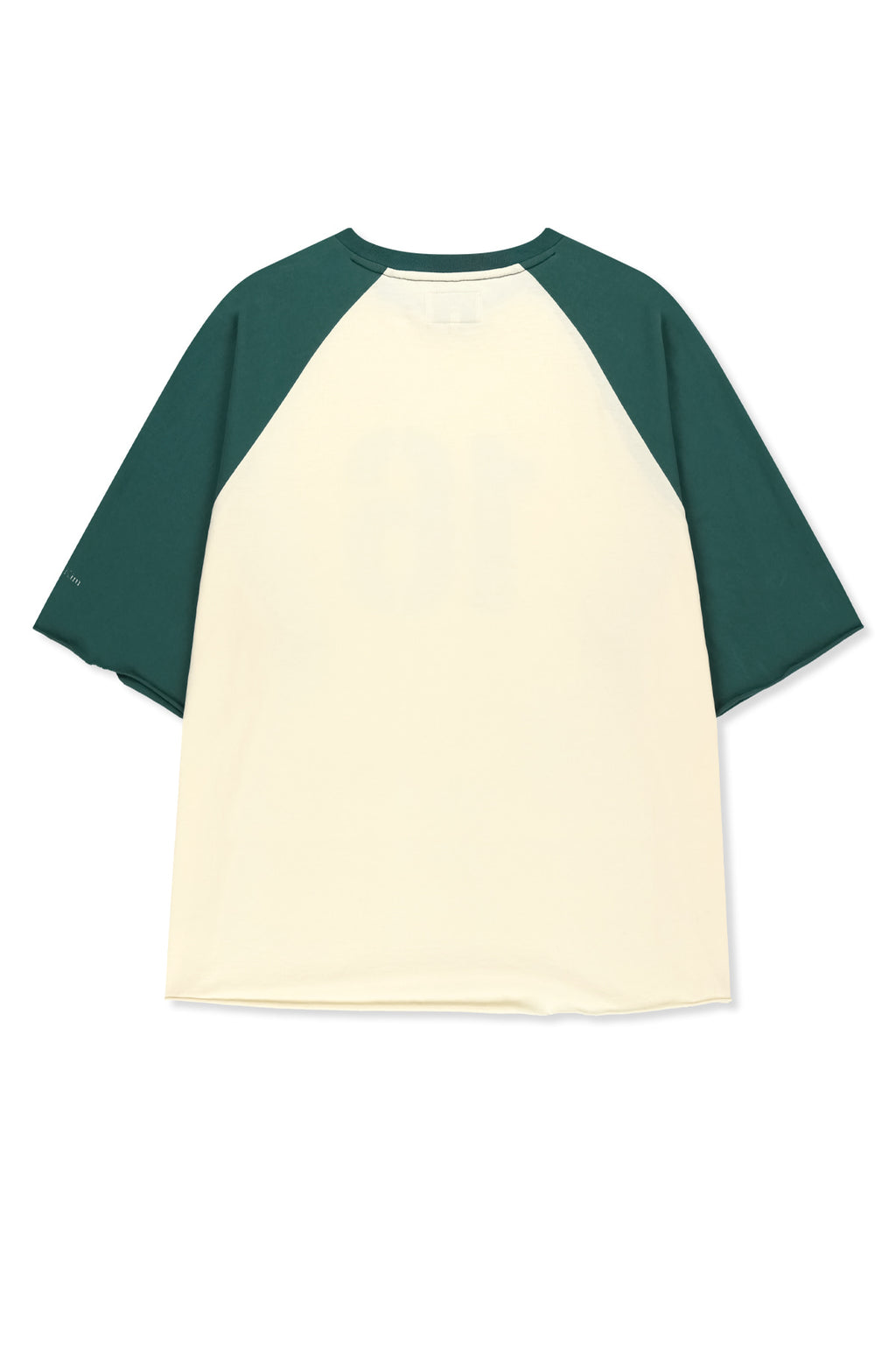 Matin Kim - Raw Edge Raglan Top (Cream) product image 2 | TRAB K-Fashion Australia