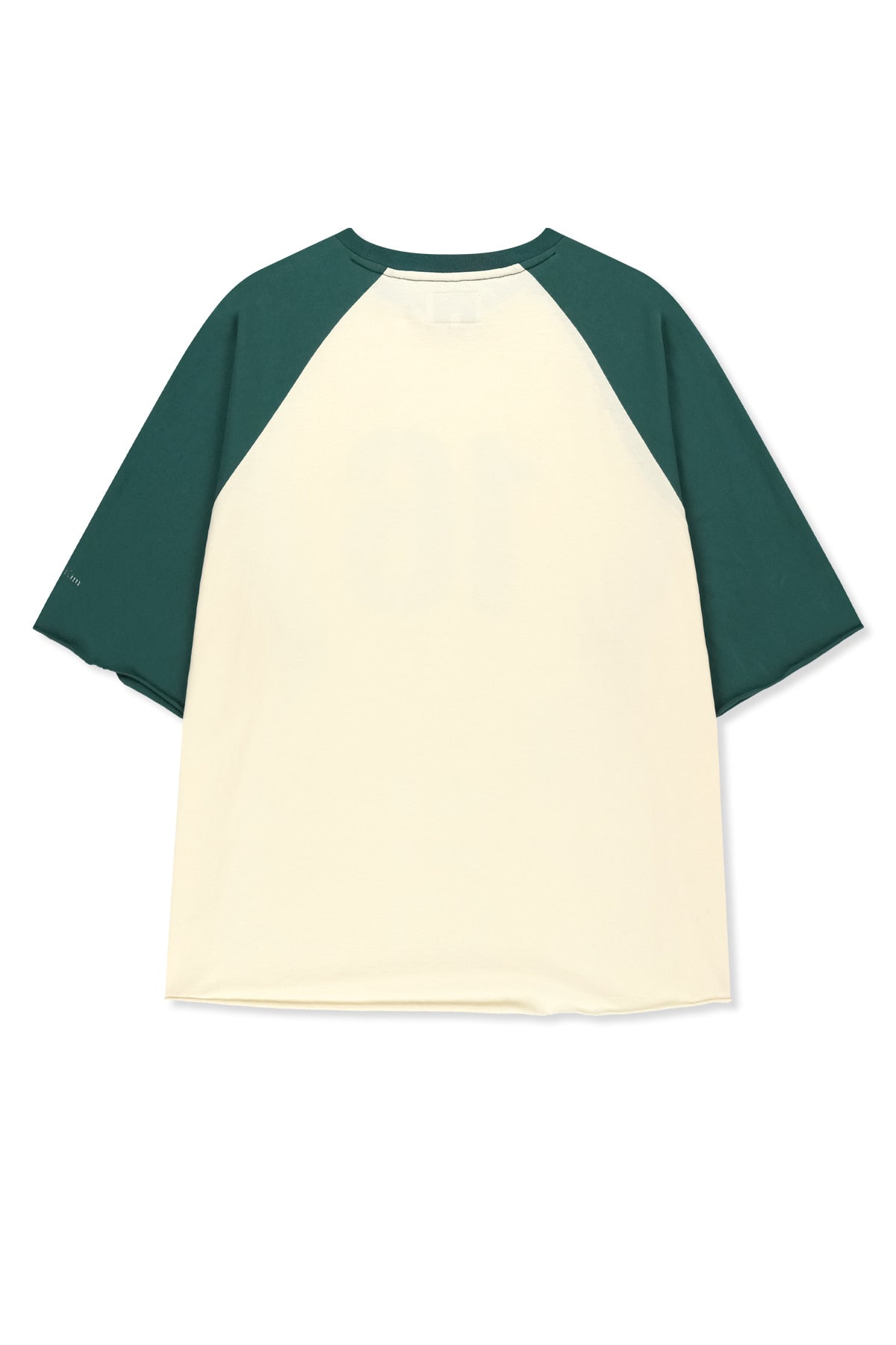 Matin Kim - Raw Edge Raglan Top (Cream) product image 2 | TRAB K-Fashion Australia