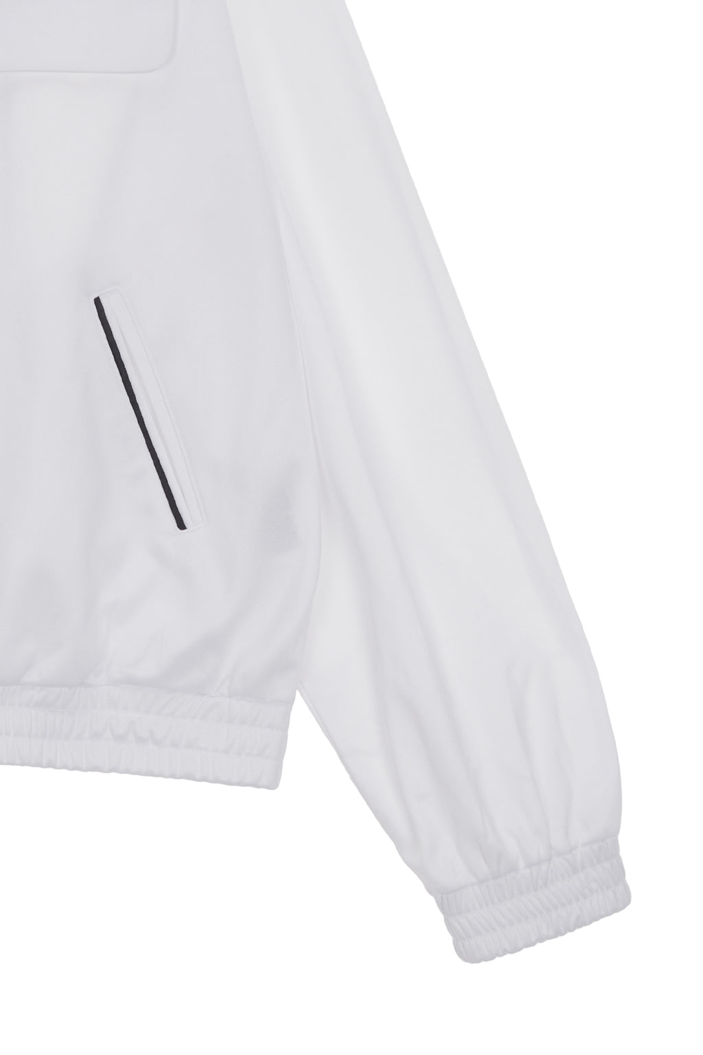 Matin Kim - Back Logo Point Track Jumper (White) product image 4 | TRAB K-Fashion Australia