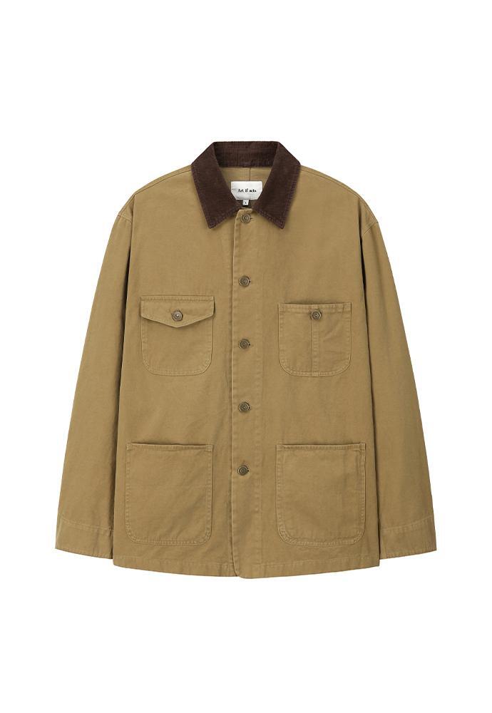 Art if acts - Garment Washed Chore Jacket (Tan) product image 7 | TRAB K-Fashion Australia