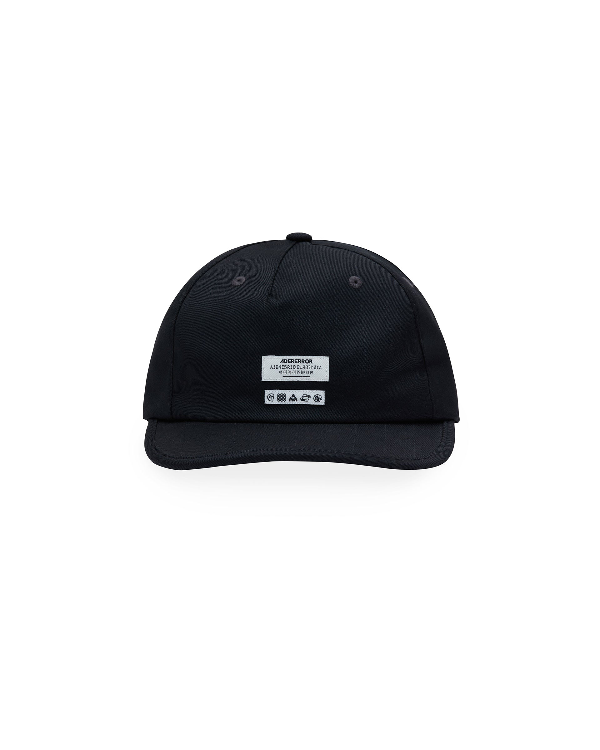 Ader Error - Langle cap (Noir) product image 1 | TRAB K-Fashion Australia